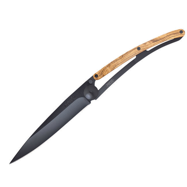 Deejo Giant coltello di chiusura, nero