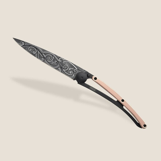 Deejo Coltello ORO Tattoo Oro rosa 18 carati Pacifico