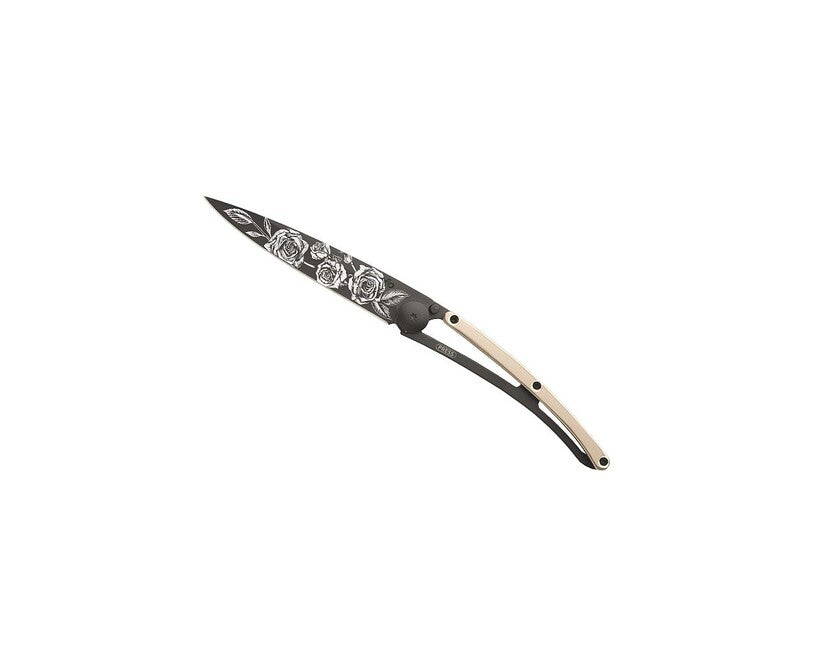 Deejo Coltello di chiusura ORO Tattoo Oro rosa 18 carati Rose