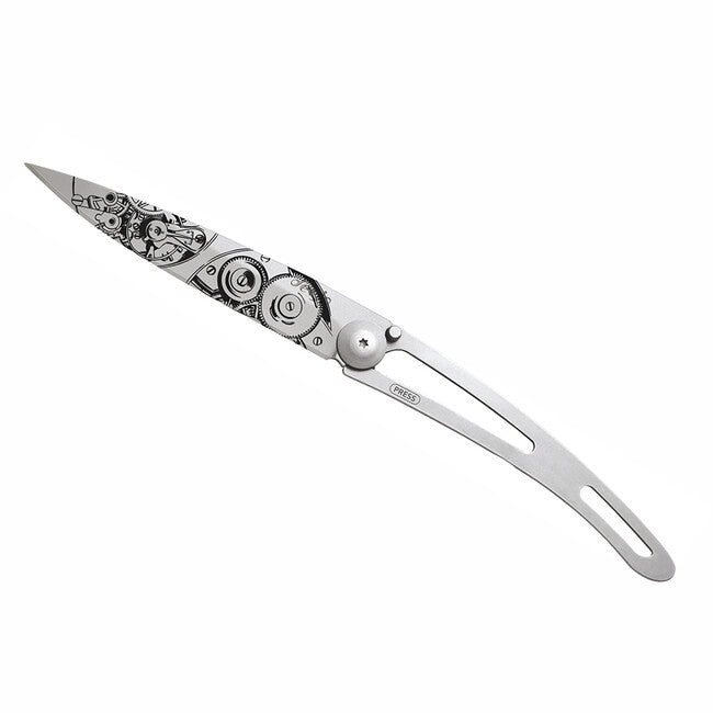 Deejo Horlogéria coltello di chiusura specchio nudo orologiaio