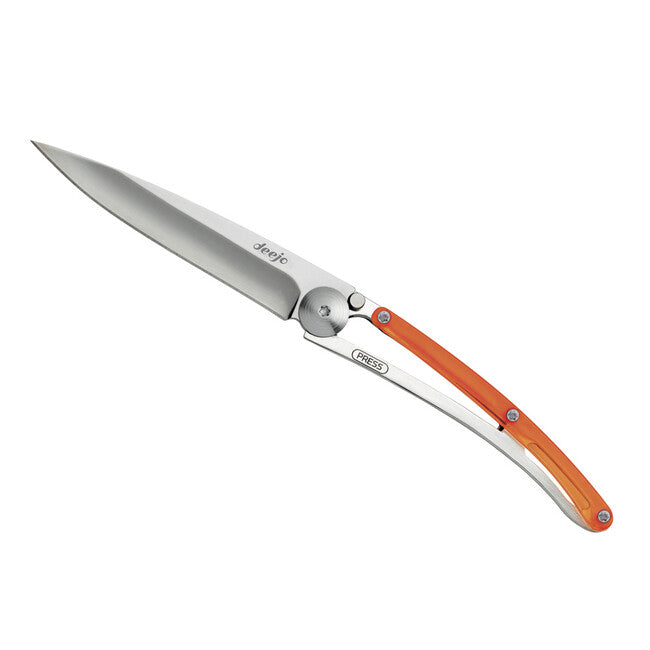 Deejo Coltello di chiusura arancione