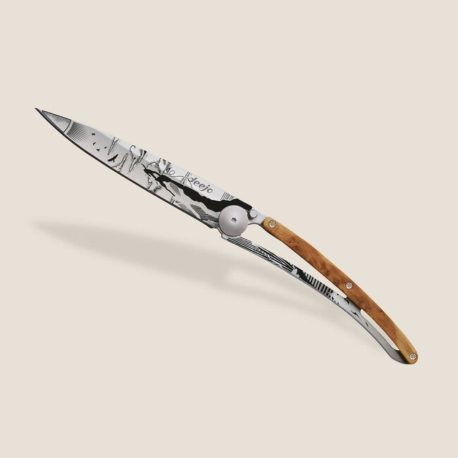 Deejo Tattoo ginepro coltello di chiusura