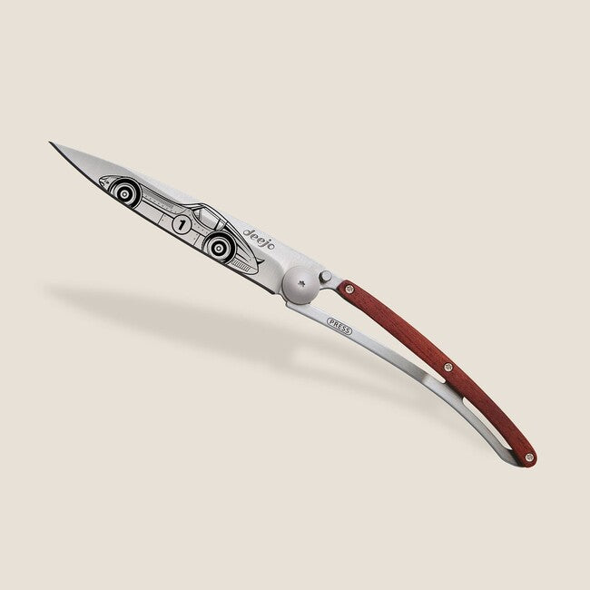 Deejo Tattoo Racing Car chiusura coltello