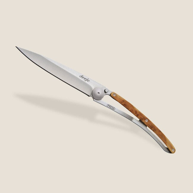 Deejo Legno di ginepro coltello di chiusura