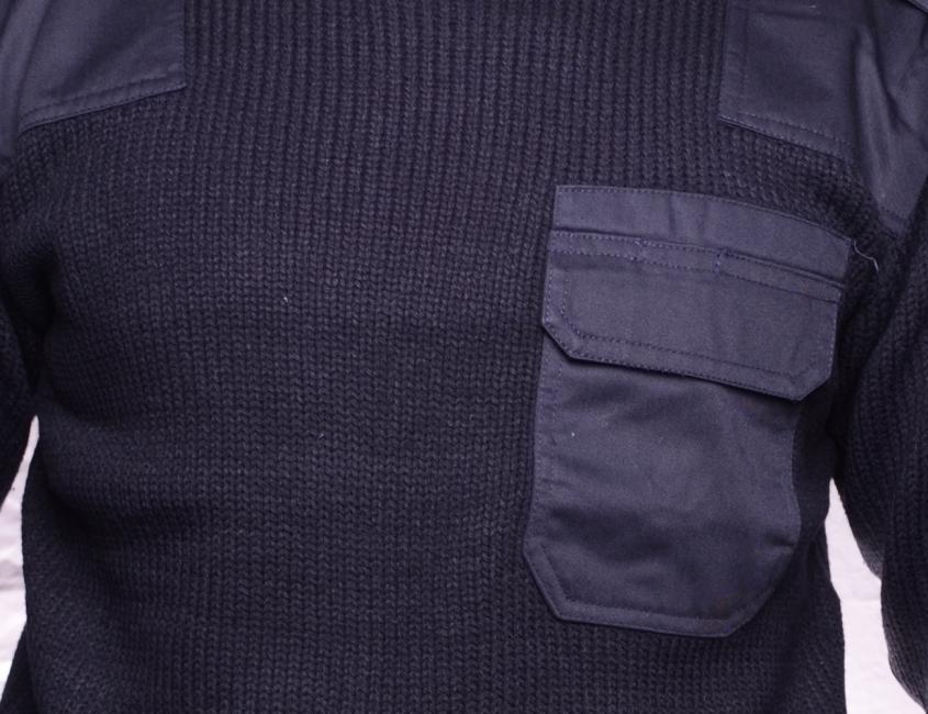 O&T Maglione BW security, blu navy