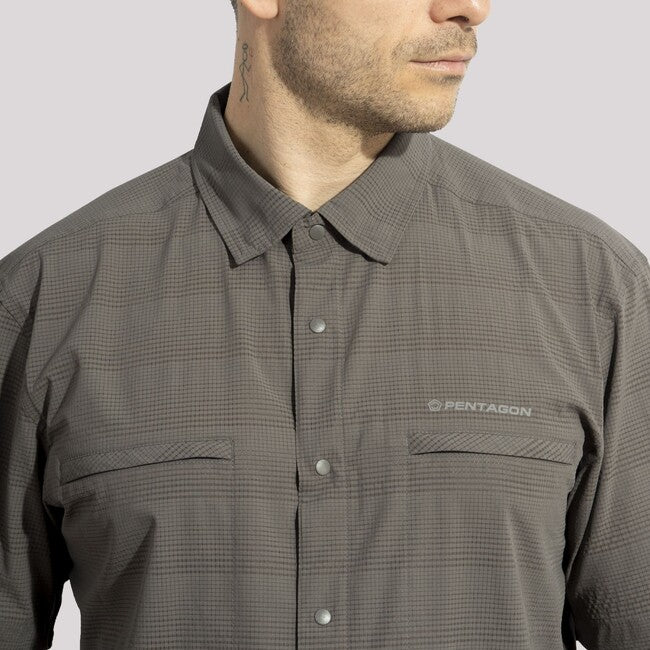Pentagon Camicia Ripple Sunproof, kaki