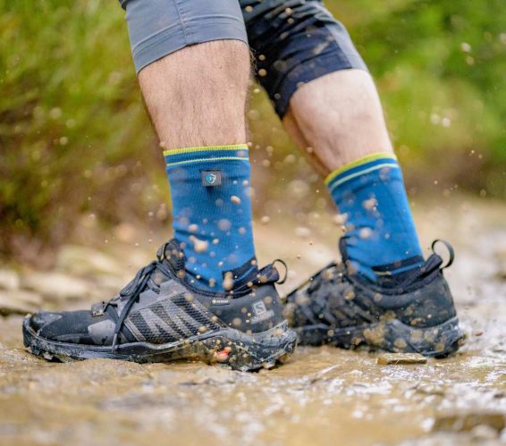 DexShell Running Lite 2.0 calzini impermeabili, blu Mallard