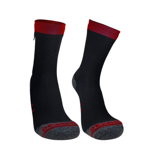 DexShell Running Lite calze impermeabili, rosse