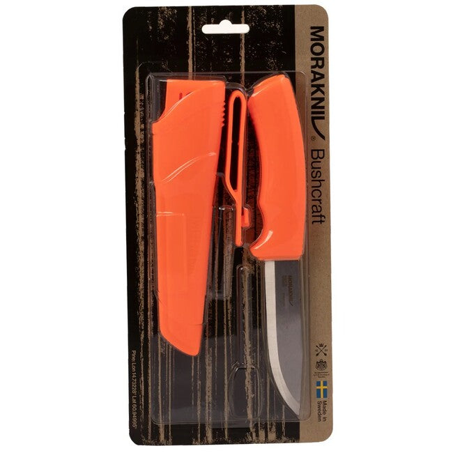 Mora of Sweden Bushcraft Survival coltello, arancione