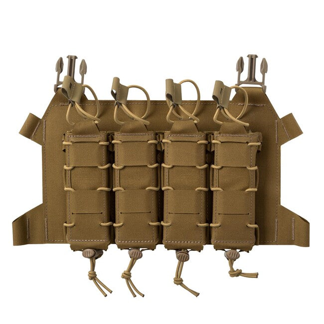 Direct Action Custodia leggera per 4 caricatori smg, marrone coyote