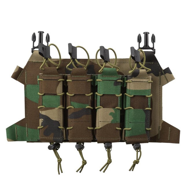 Direct Action Custodia leggera per 4 caricatori smg, woodland