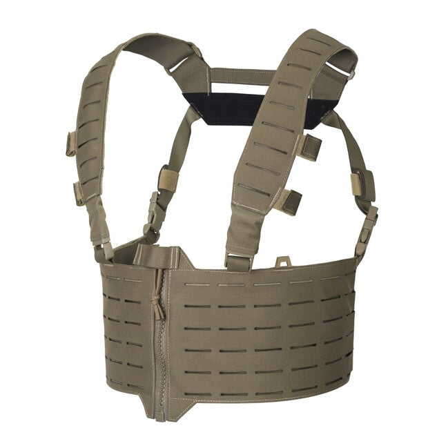 Direct Action Warwick portapacchi con zip frontale, verde adattativo