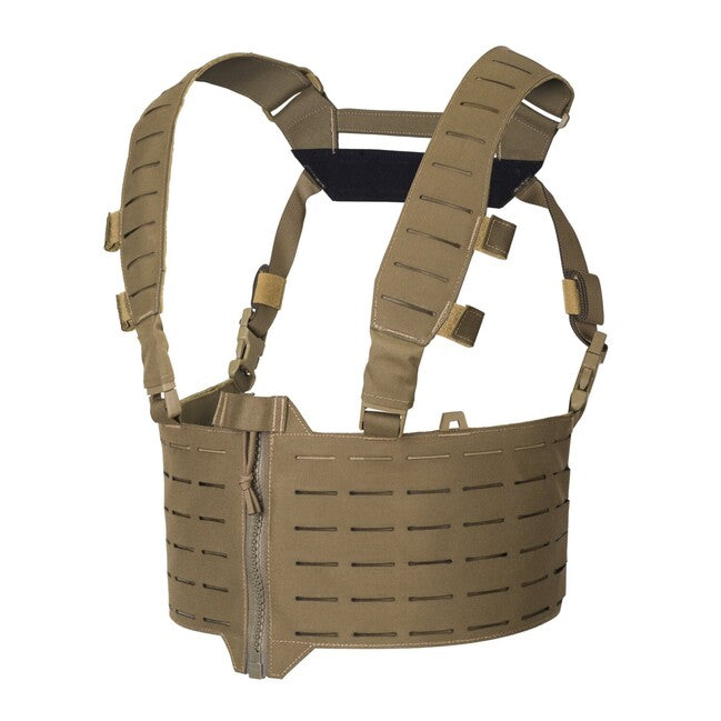 Direct Action Warwick portapacchi con zip frontale, marrone coyote