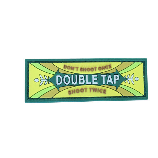 WARAGOD Double Tap Toppa in pvc non sparare una volta, spara due volte, verde od