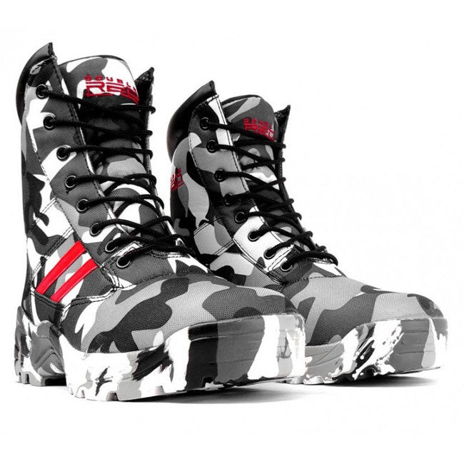 DoubleRed B&W scarpe camodresscode, rosso Desert