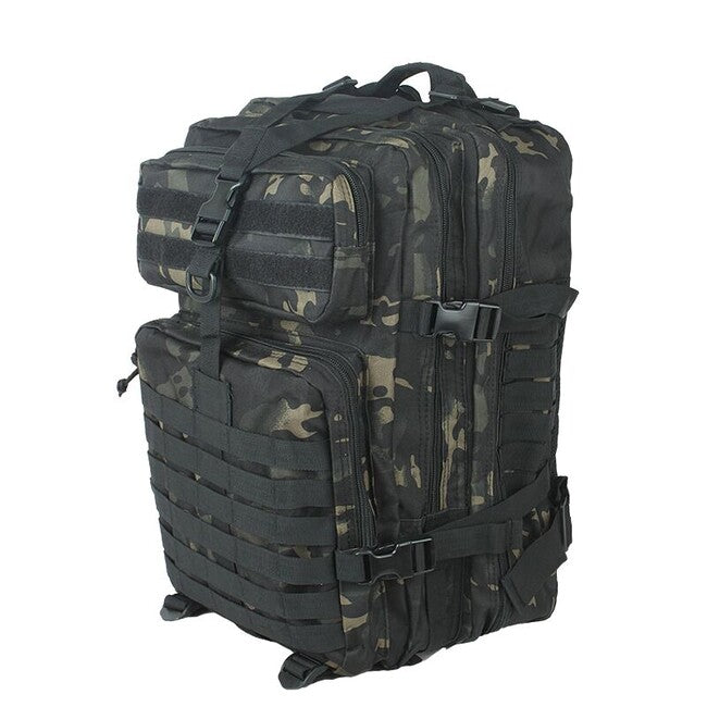 DRAGOWA Tactical 3P zaino tattico, nero multicam