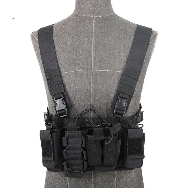 DRAGOWA Tactical D3 chest rig, nero