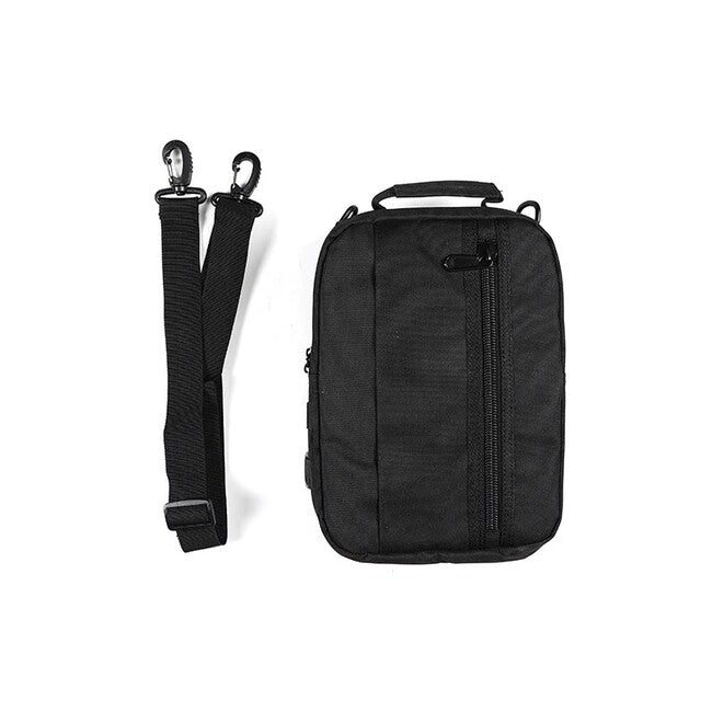 DRAGOWA Tactical Borsa da petto, nera
