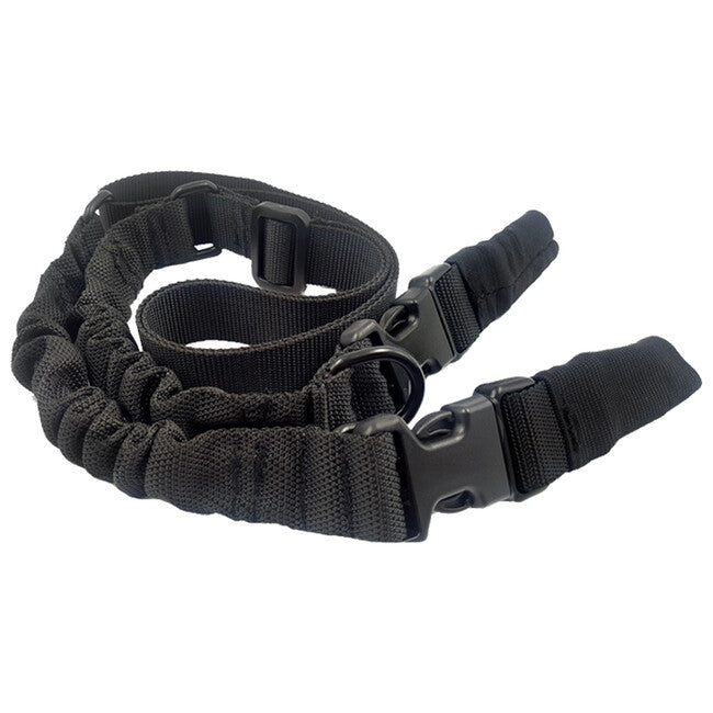 DRAGOWA Tactical Cinturino multifunzionale a due punti, nero