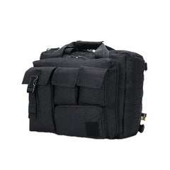 DRAGOWA Tactical Borsa per computer, nera