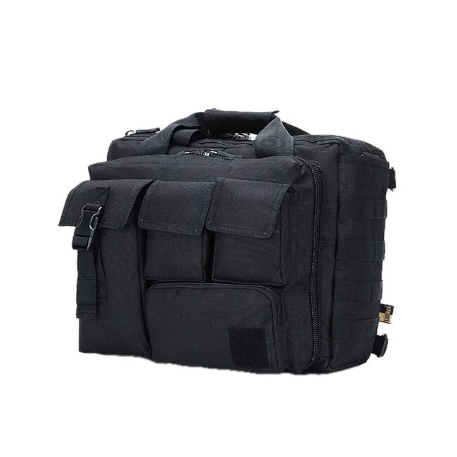 DRAGOWA Tactical Borsa per computer, nera