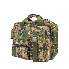 DRAGOWA Tactical Borsa per computer, digital woodland
