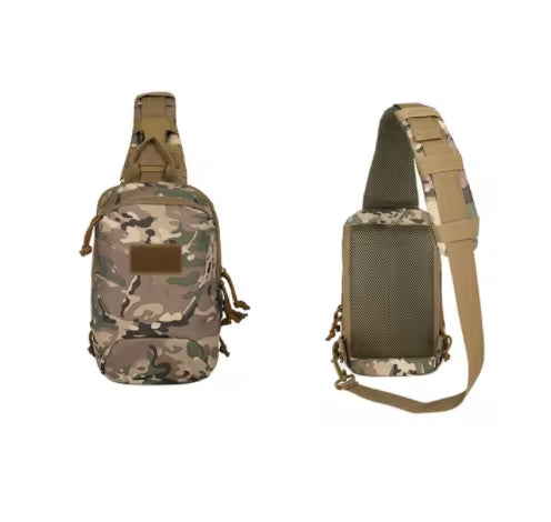 DRAGOWA Tactical Mike zaino con una sola cinghia, mimetico