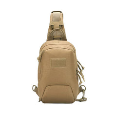 DRAGOWA Tactical Zaino con una sola cinghia Mike, kaki