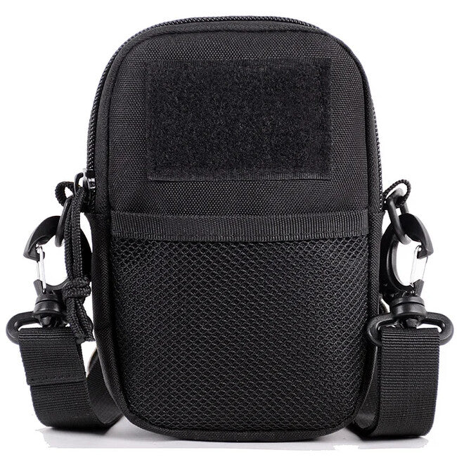 DRAGOWA Tactical Marsupio tattico, nero
