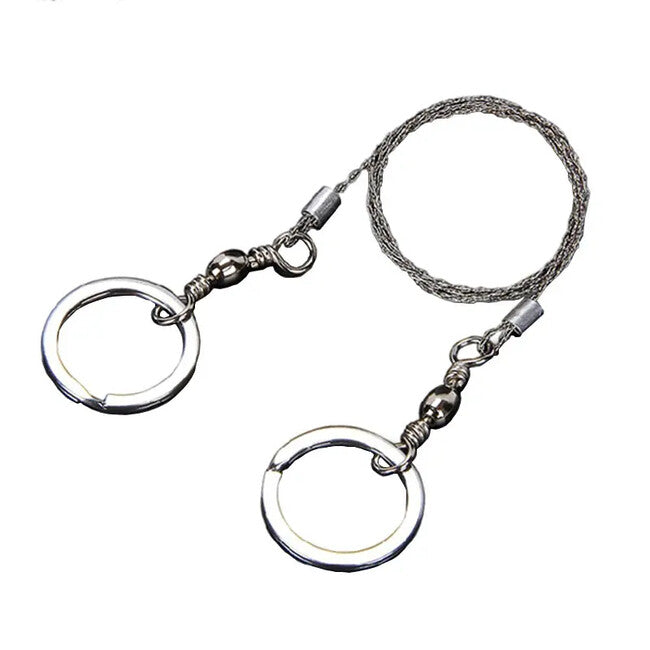 DRAGOWA Tactical di emergenza in acciaio inox sega a mano per la sopravvivenza Berry