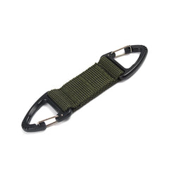 DRAGOWA Tactical Moschettone reversibile Basecamp, verde