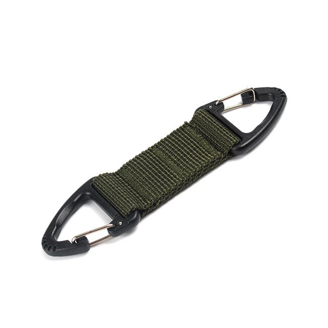 DRAGOWA Tactical Moschettone reversibile Basecamp, verde