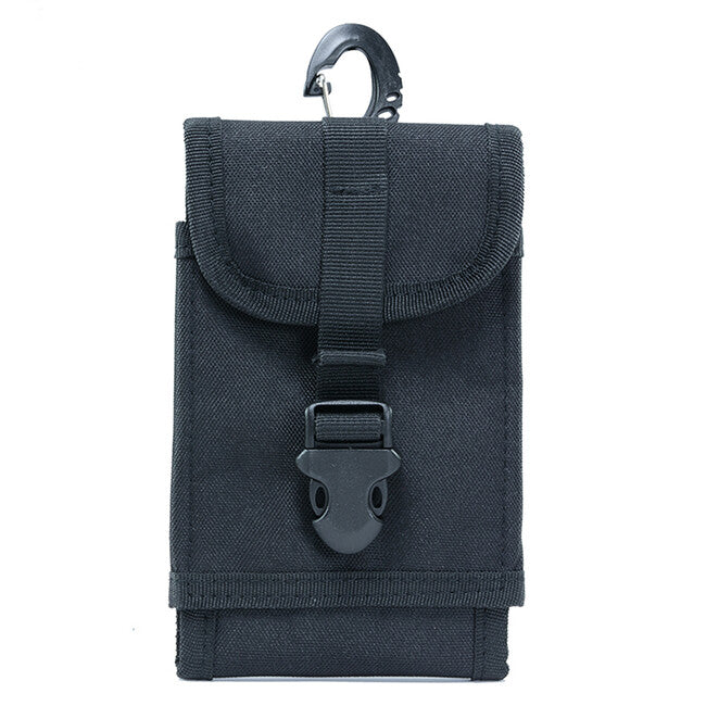 DRAGOWA Tactical Custodia per cellulare, nera