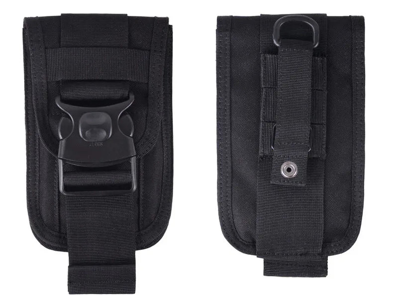 DRAGOWA Tactical Zulu custodia per smartphone, nero