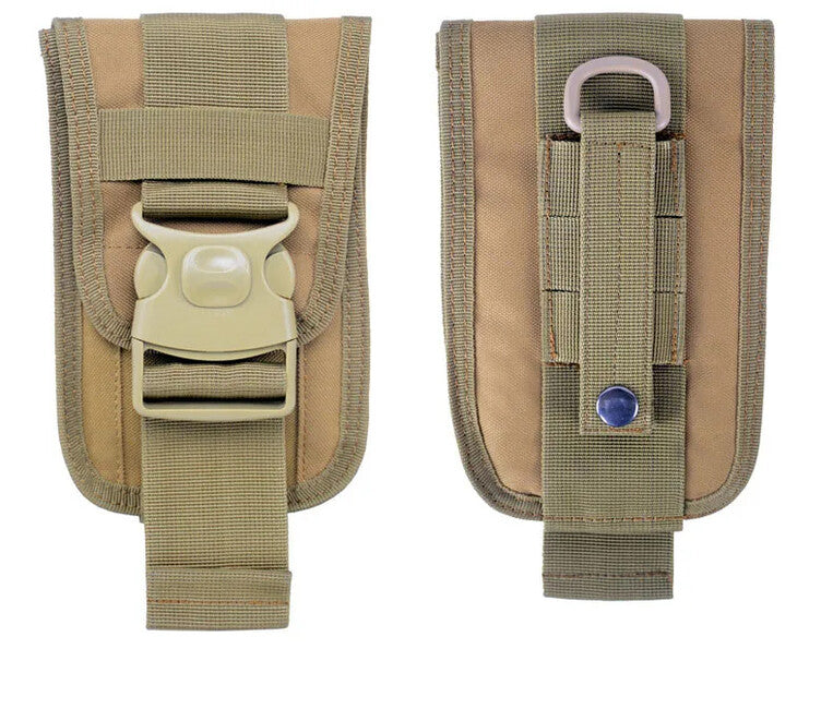 DRAGOWA Tactical Zulu custodia per smartphone, cachi