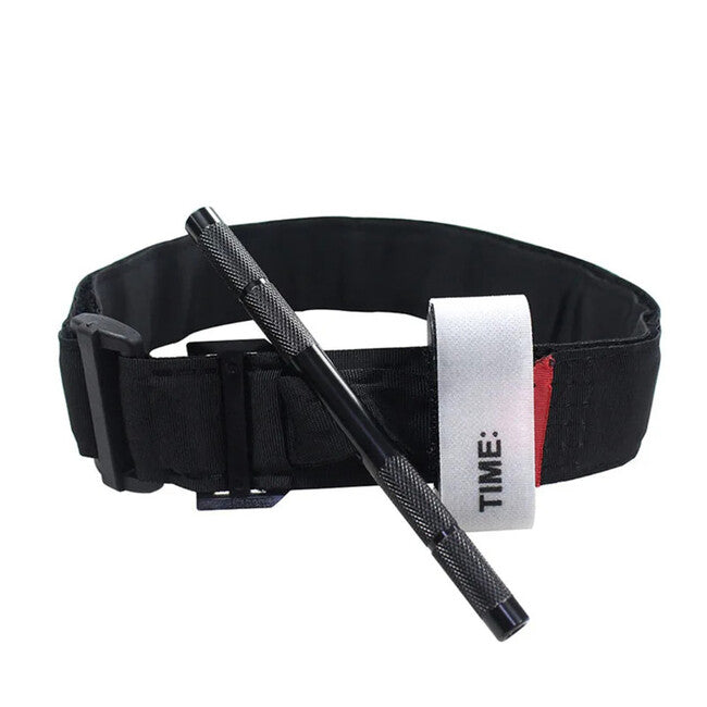 DRAGOWA Tactical Laccio emostatico flessibile Plus, nero