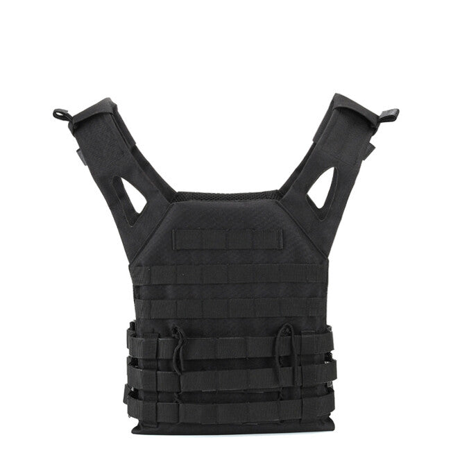 DRAGOWA Tactical Gilet tattico Molle, nero