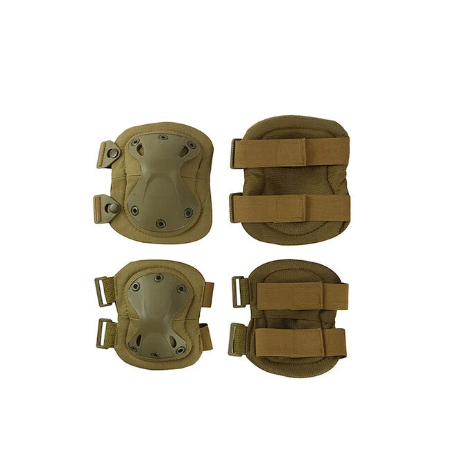 DRAGOWA Tactical Ginocchiere e gomitiere tattiche, cachi