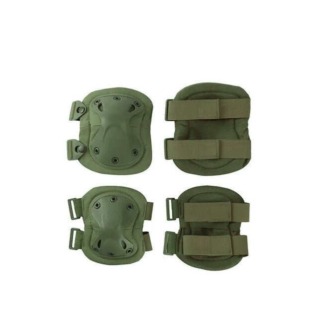 DRAGOWA Tactical Ginocchiere e gomitiere tattiche, verdi