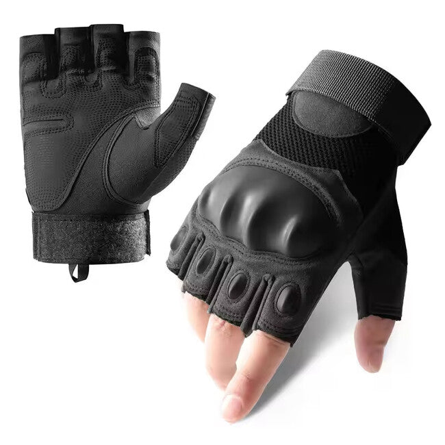 DRAGOWA Tactical Alfa corti guanti, neri