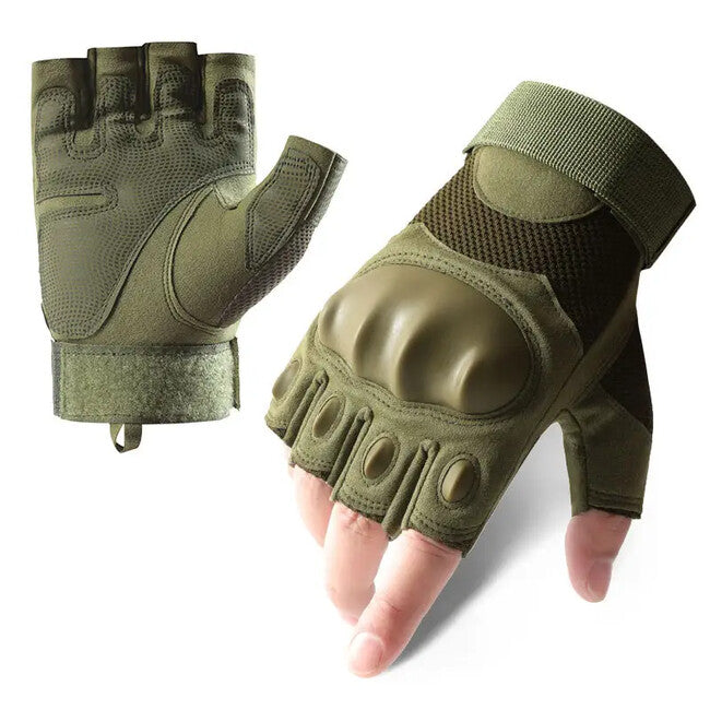 DRAGOWA Tactical Alfa corti guanti, verdi
