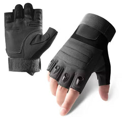 DRAGOWA Tactical Pine Guanti tattici corti, neri
