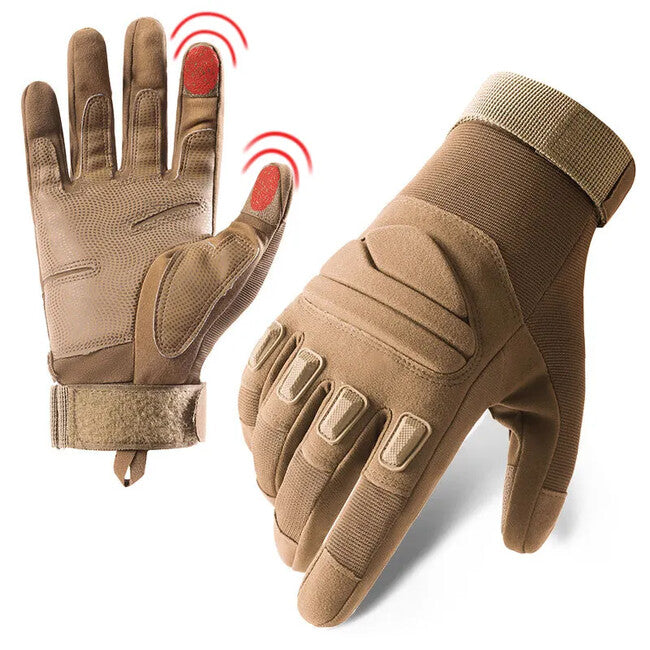 DRAGOWA Tactical Guanti tattici Yankee, cachi