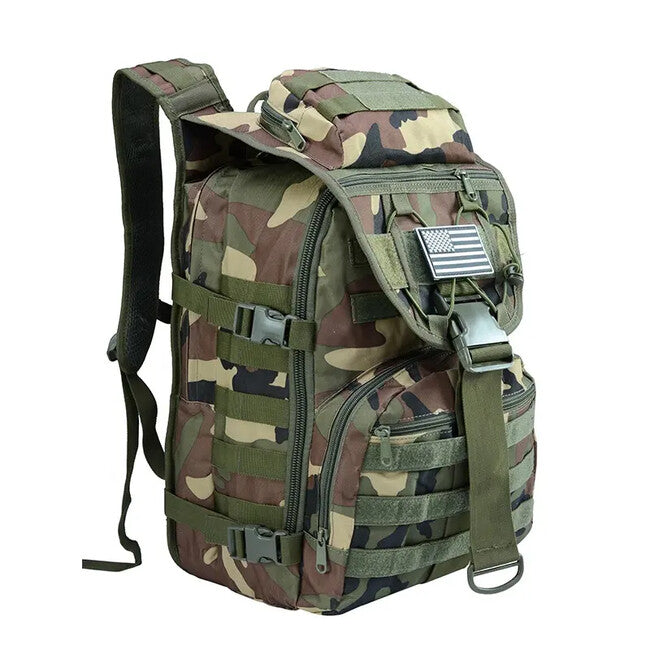 DRAGOWA Tactical Zaino tattico 35L, jungle camo