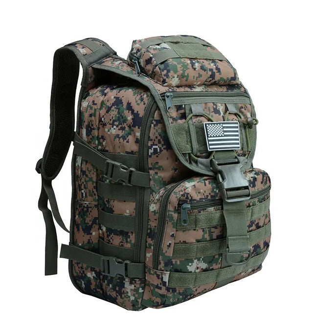 DRAGOWA Tactical zaino tattico 35L, giungla digitale