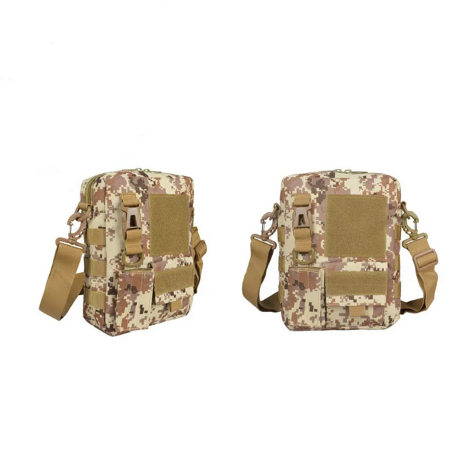 DRAGOWA Tactical Borsa a tracolla 4L, digitale desertica