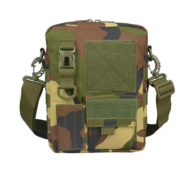 DRAGOWA Tactical Borsa a tracolla 4L, jungle camo
