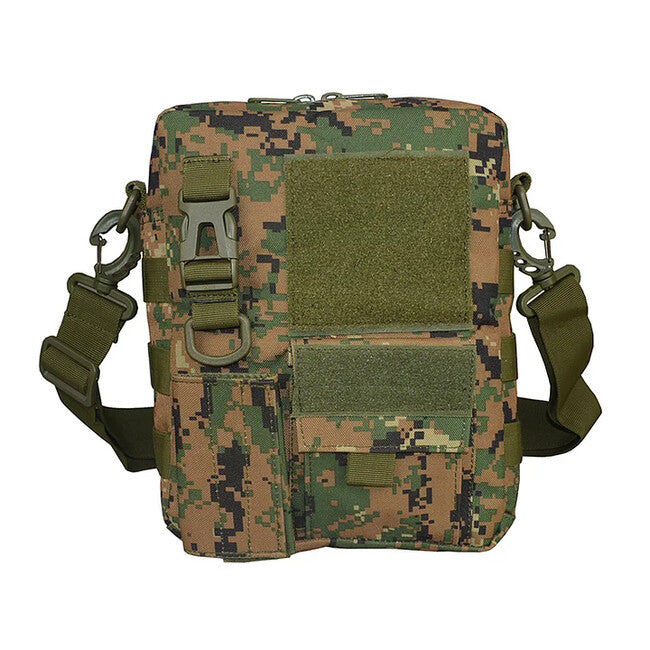 DRAGOWA Tactical Borsa a tracolla 4L, digitale jungle