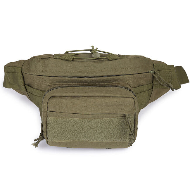 DRAGOWA Tactical marsupio tattico impermeabile, verde