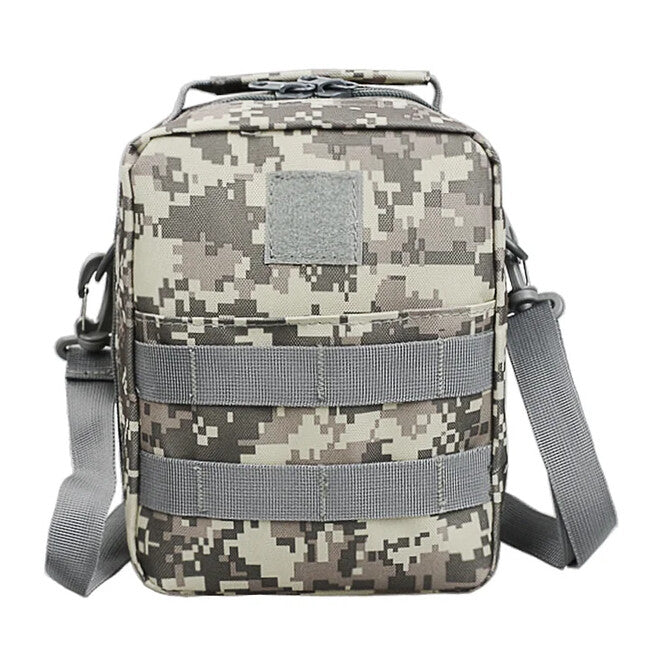 DRAGOWA Tactical Borsa medica impermeabile a tracolla 2L, ACU